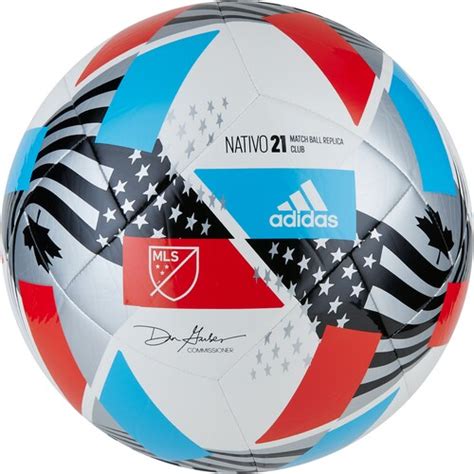 adidas math ball replica top training nativo|MLS adidas White/Blue 2021 Nativo Match Club Replica Soccer Ball.